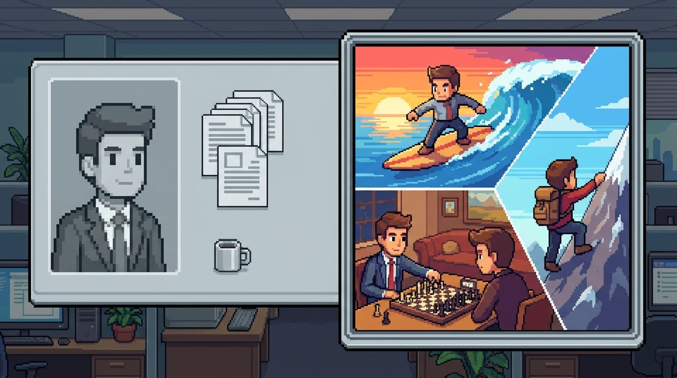 Хобби в резюме руководителя: что работает, что отпугивает