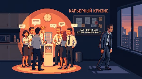 Карьерный кризис: как пройти без потери накопленного